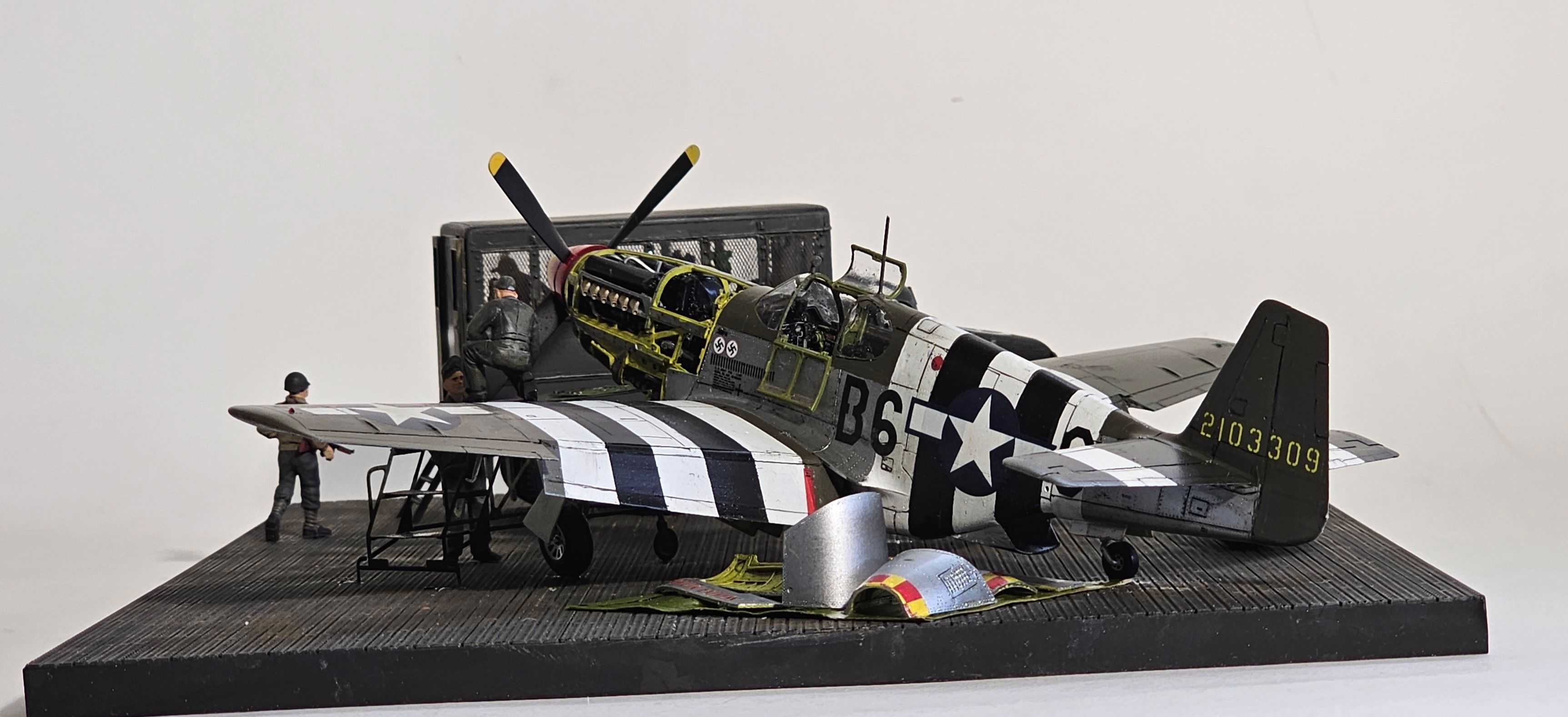 Diorama P-51B